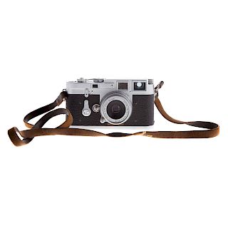 Leica M 3 Camera With Leitz Wetzlar Elmar Lens