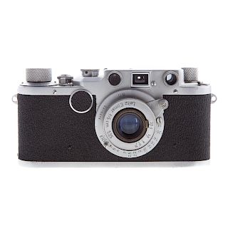 Leica II C Camera With Leitz Elmar Lens