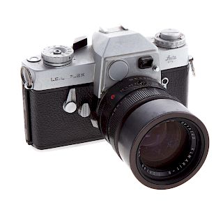 Leicaflex Camera With Elmarit-R Lens