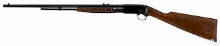 Remington model 12A pump action rifle, .22 caliber, with a 22'' round barrel. Serial #515936