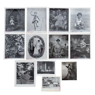 A. Aubrey Bodine. 12 Asstd. Photos of Models, etc