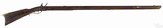 Adams County, Pennsylvania full stock fowler rifle, attributed to Frederick Sell of Littlestown