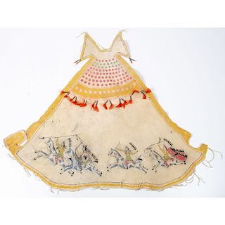 Painted Hide Toy Tipi Cover