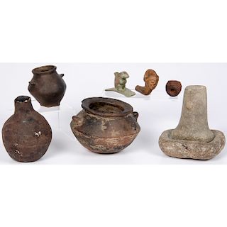 Group of Decorative and Prehistoric Items