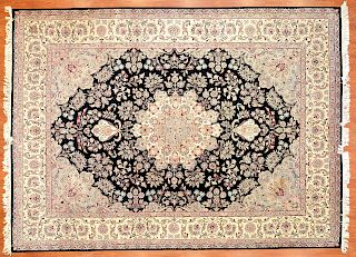 Pakistani Persian Design Rug, 9 x 12.4