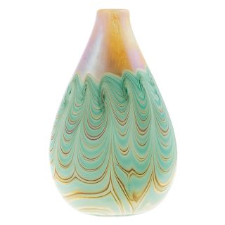 American Art Glass Cased Vase
