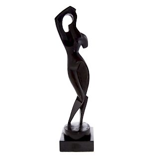 Alexander Archipenko, Abstract Female Form,Bronze