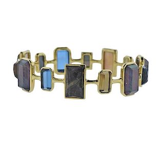 Ippolita Rock Candy Beverly 18k Gold Gemstone Bracelet