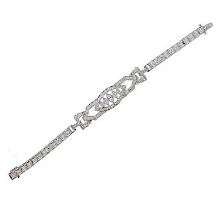 Platinum Diamond Bracelet 