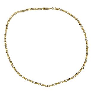 Buccellati 18K Gold Link Necklace