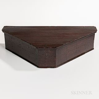 Oak Cocked Hat Box