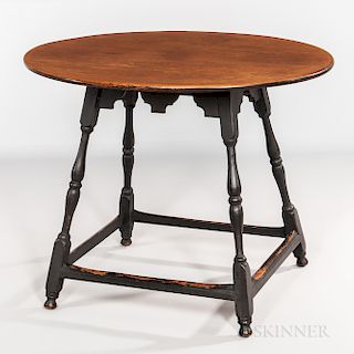 Oval Scrub-top Tea Table