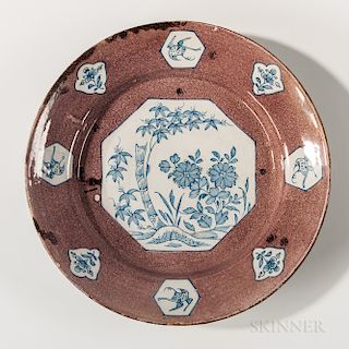 Manganese-decorated Charger