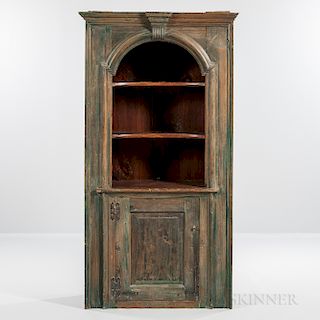 Green-painted Cupboard