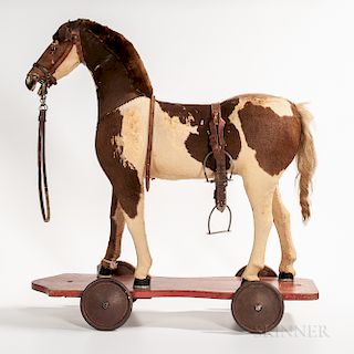 Large Horse Pull Toy