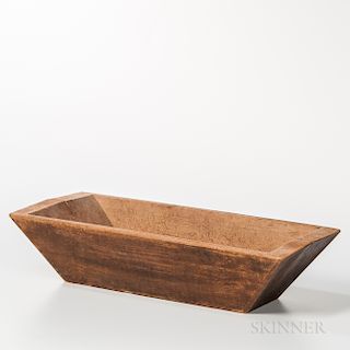 Carved Maple Chopping Bowl