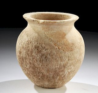 Early Dynastic Egyptian Banded Alabaster Jar