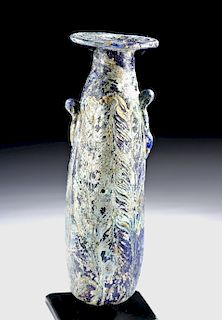 Hellenistic Greek Core-Form Glass Alabastron