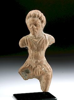 Roman Pottery Figure of a Nubian Male