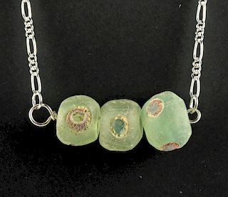 Viking Glass Bead Necklace