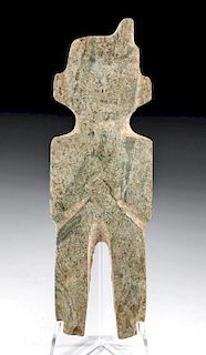 Fine Guerrero Mezcala Stone Figure w/ Horn, Type M-10