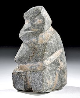 Mezcala Guerrero Stone Seated Figure