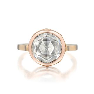 Antique Rose-Cut Diamond Ring