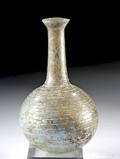 Lovely Roman Glass Bottle w/Trailing