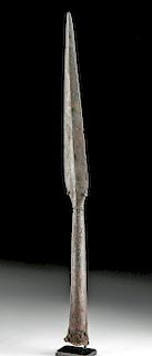 Viking Iron Spear Point