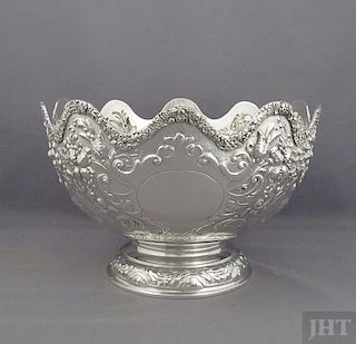 Victorian Sterling Silver Rose Bowl