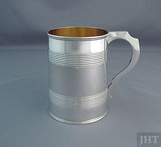 Victorian Sterling Silver Pint Mug