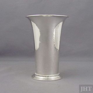 Georg Jensen Sterling Silver Vase