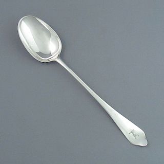 Victorian Silver Stuffing Spoon