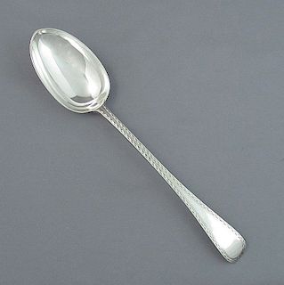 Feather Edge Sterling Silver Stuffing Spoon