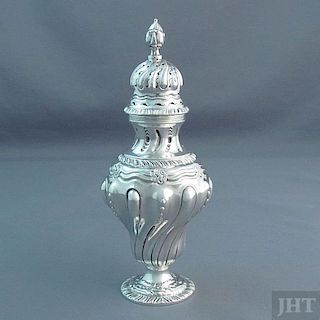 Victorian Sterling Silver Pepper Caster