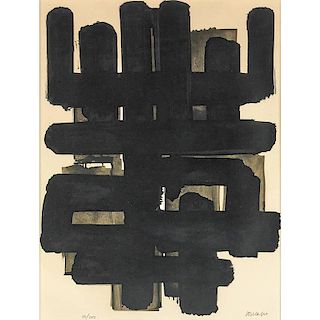 Pierre Soulages  (French, b. 1919)