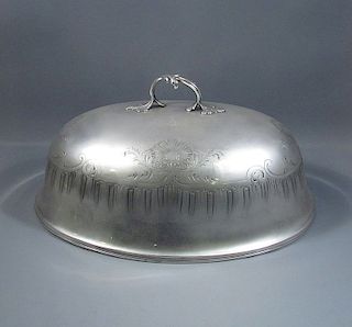 Odiot Sterling Silver Meat Dome