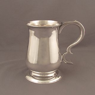 Large George II Silver Mug