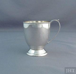 George VI Sterling Silver Christening Mug