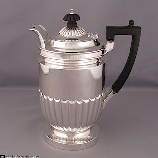 Regency Style Silver Hot Water Pot