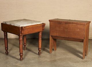 2 PC. LOT OF AMERICAN SOUTHERN FURNITURE