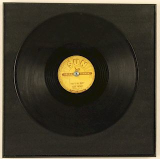 ELVIS PRESLEY 78 SINGLE SUN RECORDS 209, 1954