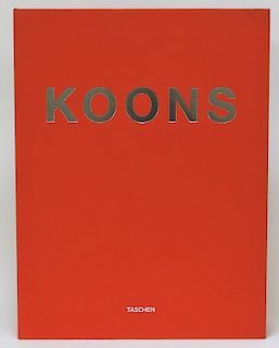 Jeff Koons Taschen Pop Art Limited Sample Book