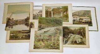 14PC Vintage Scenic Japanese Photograph Collection
