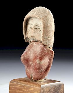 Large Valdivian Pottery Female Venus Bust