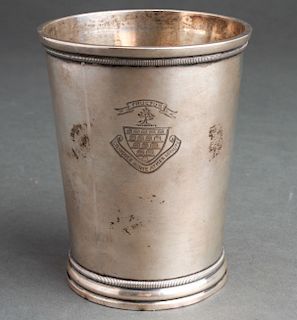 Joel Sayre American Silver Beaker C. 1800