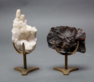 Mineral Geode Specimen incl. Agate & Crystal, 2