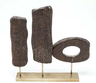 Modern Composite Abstract Table Sculpture