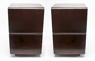 Mid-Century Modern Night Stands / Tables, Pair