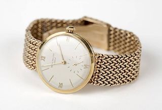 A Gent's Patek Philippe gold wristwatch